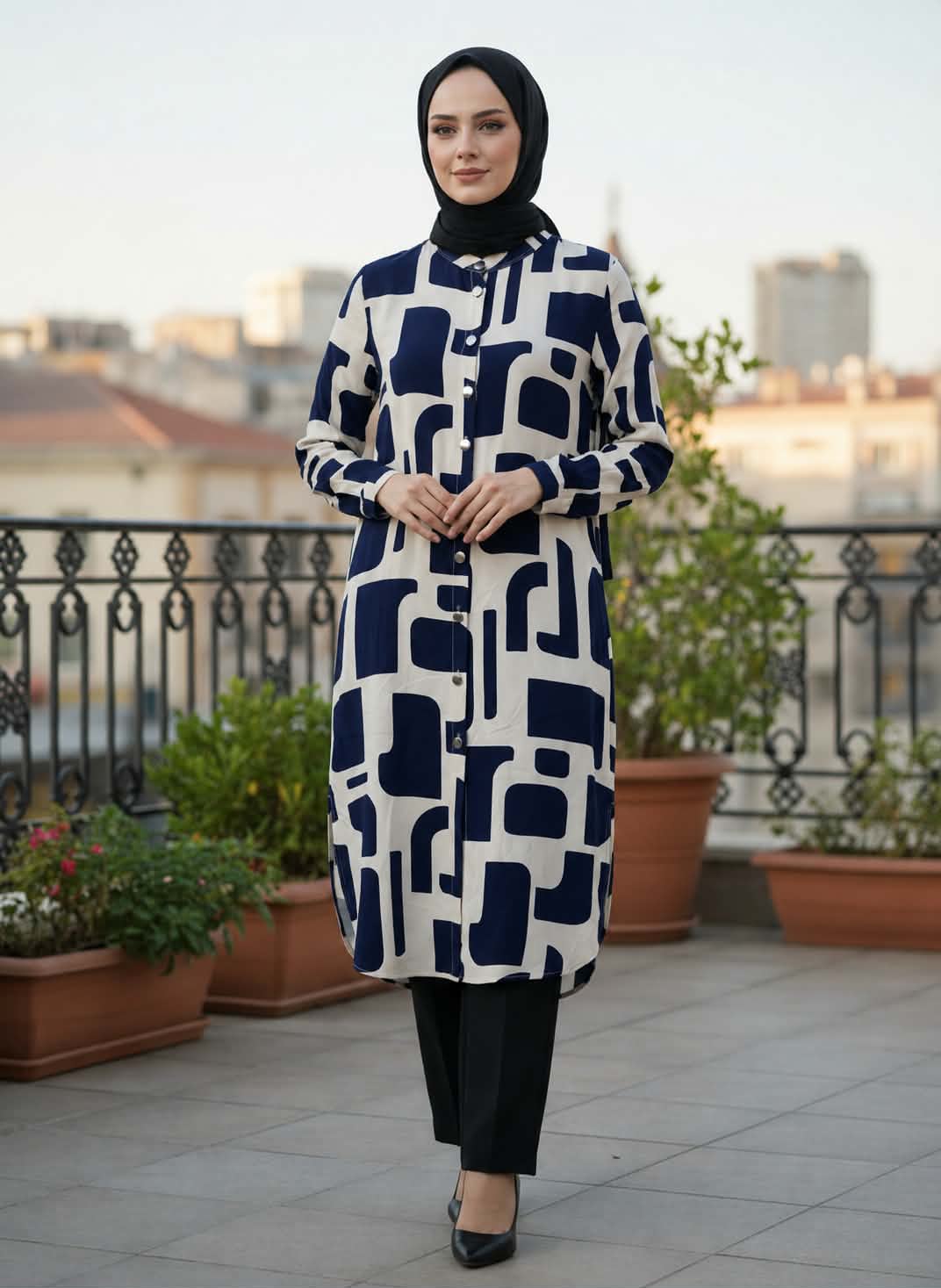 Modern Mosaic Shirt