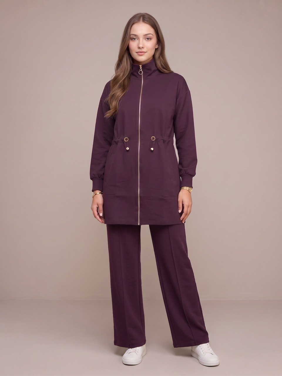 The Longline Zip-Front Tracksuit