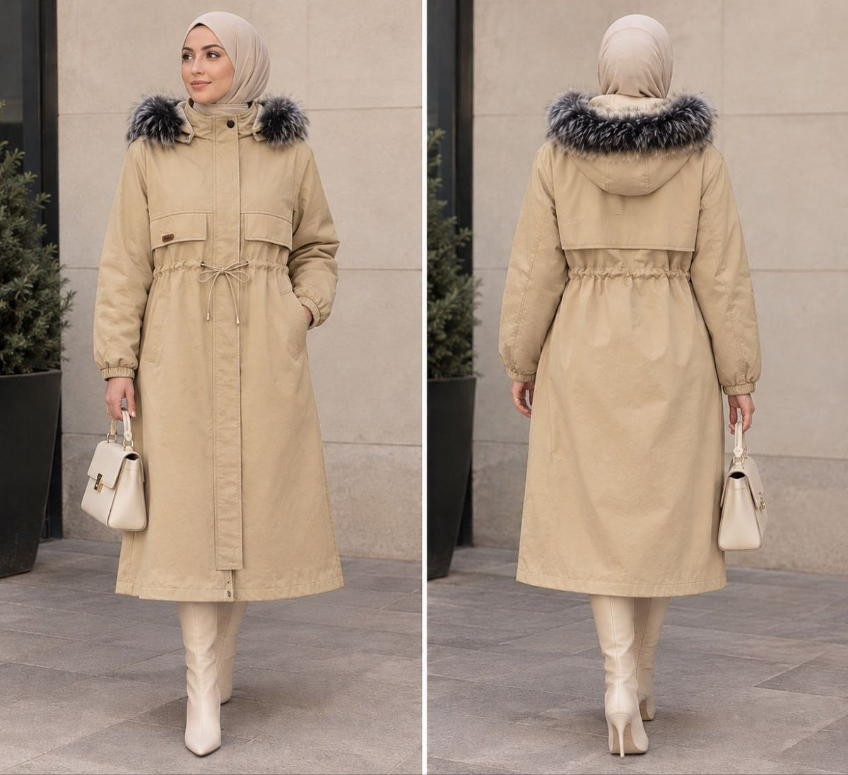 Luxe Fur Parka