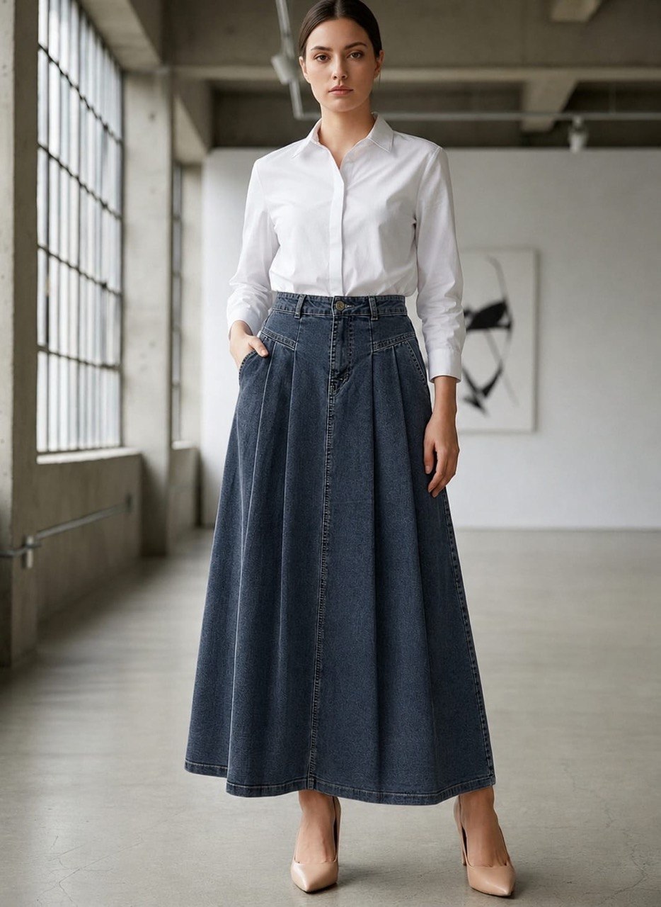 Denim Skirt