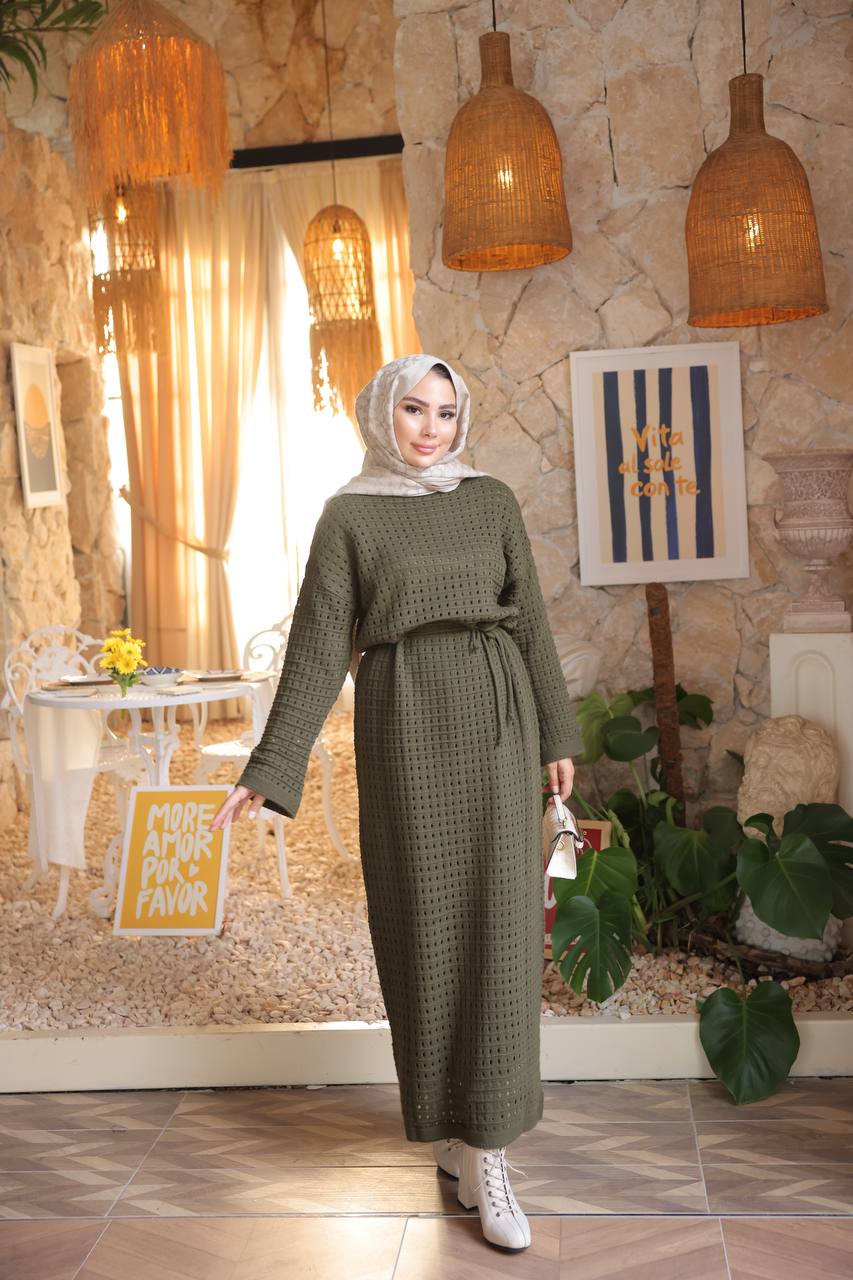 Robe au toucher doux avec doublure interieur