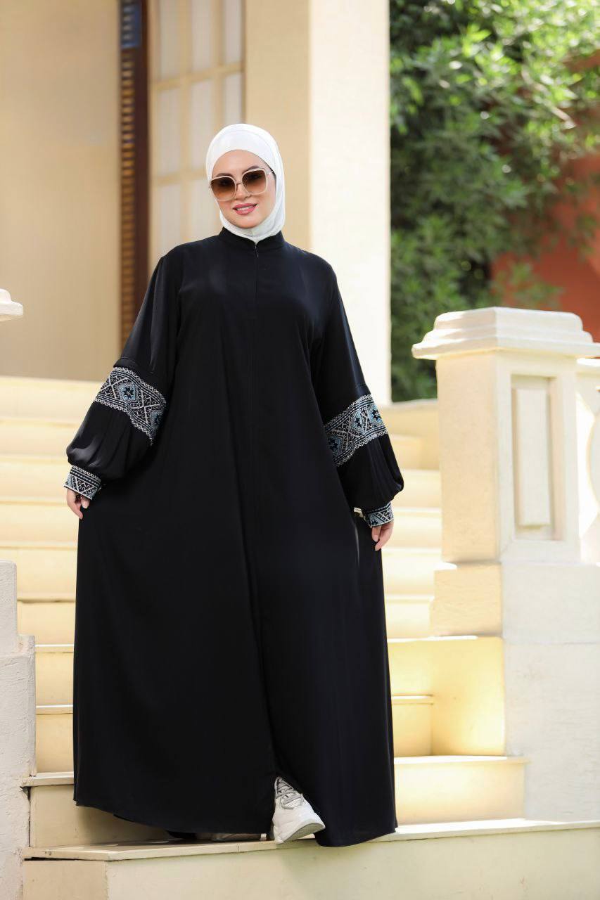 Black Abaya " Ramadan Collection "