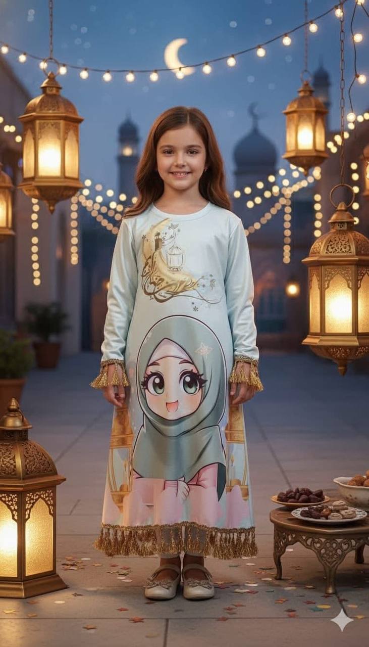 Ramadan Joy : Girls Abaya collection
