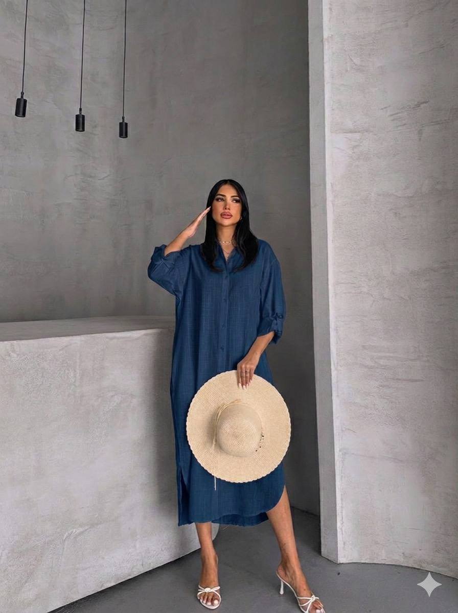 Midi Shirt Dress
