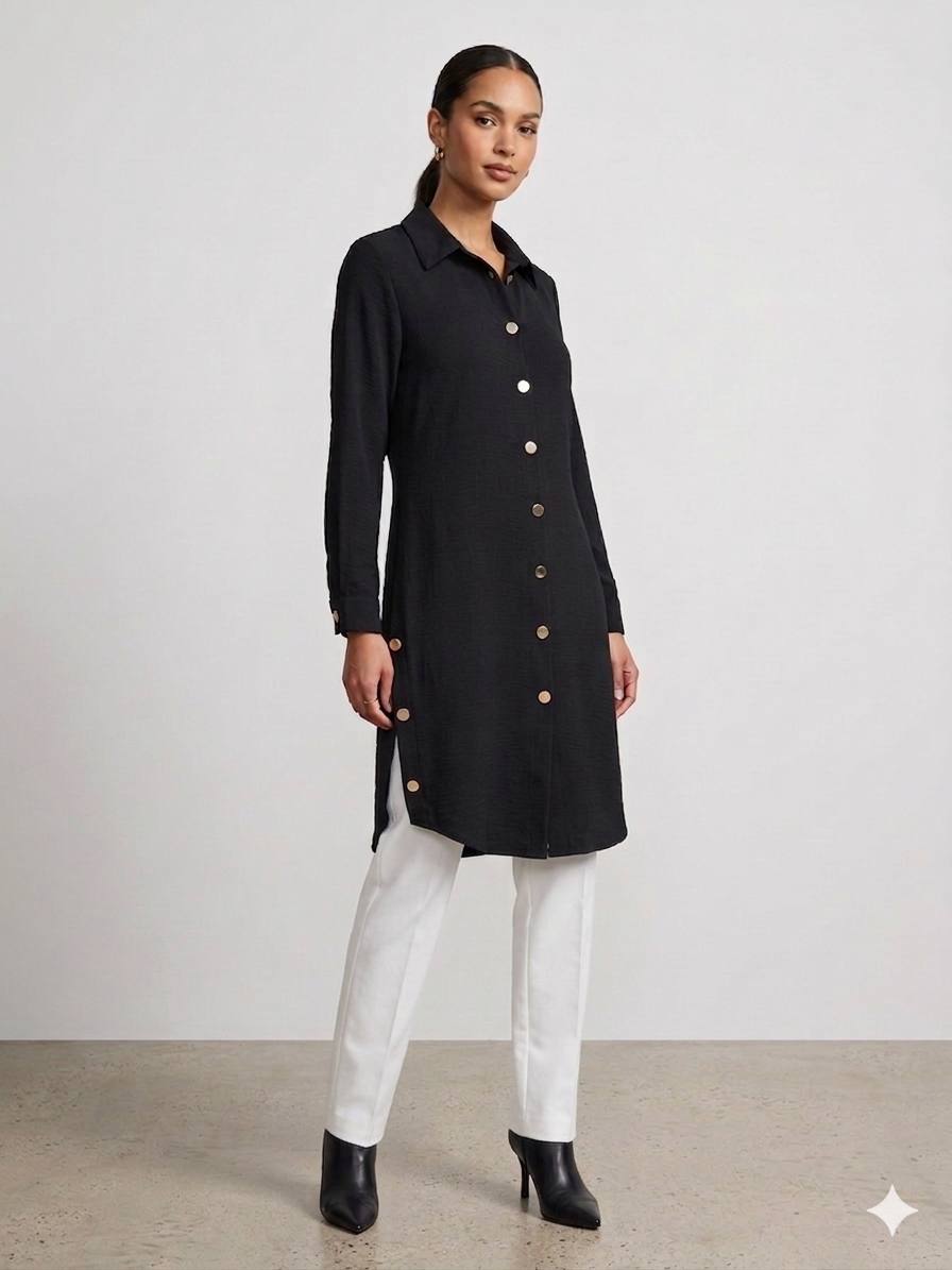 long sleeve chemise