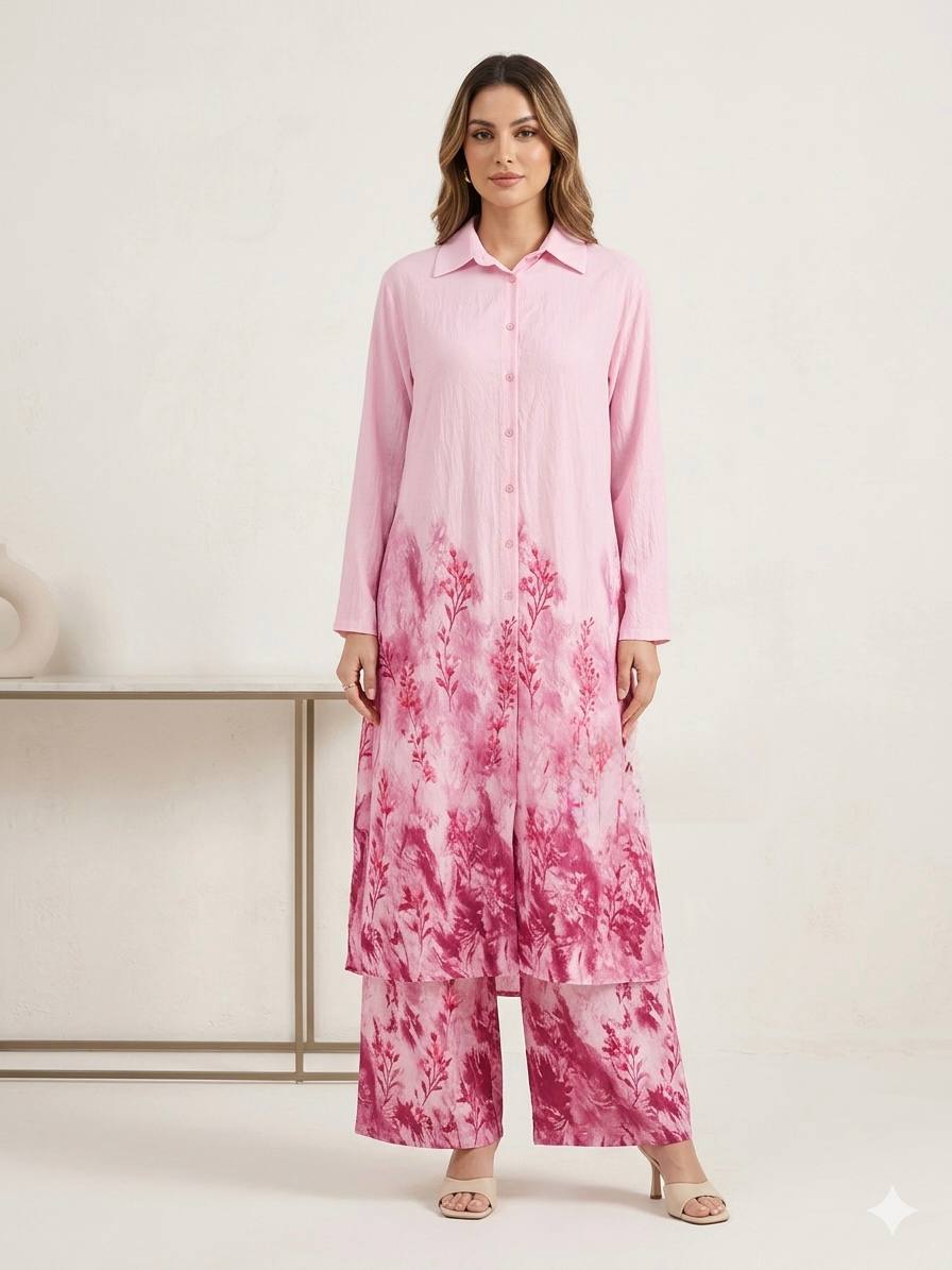 Floral Printed Modest Set