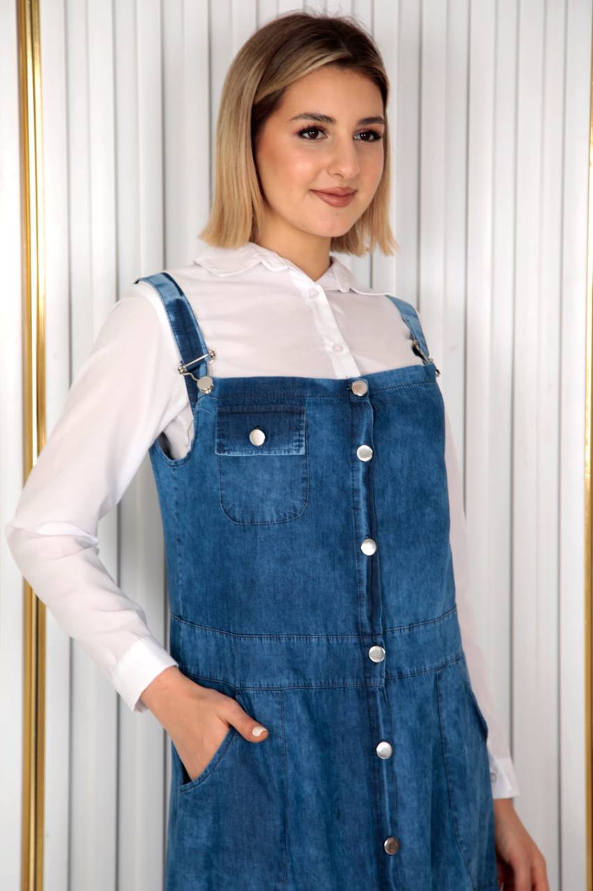 Blue Ease Dress
