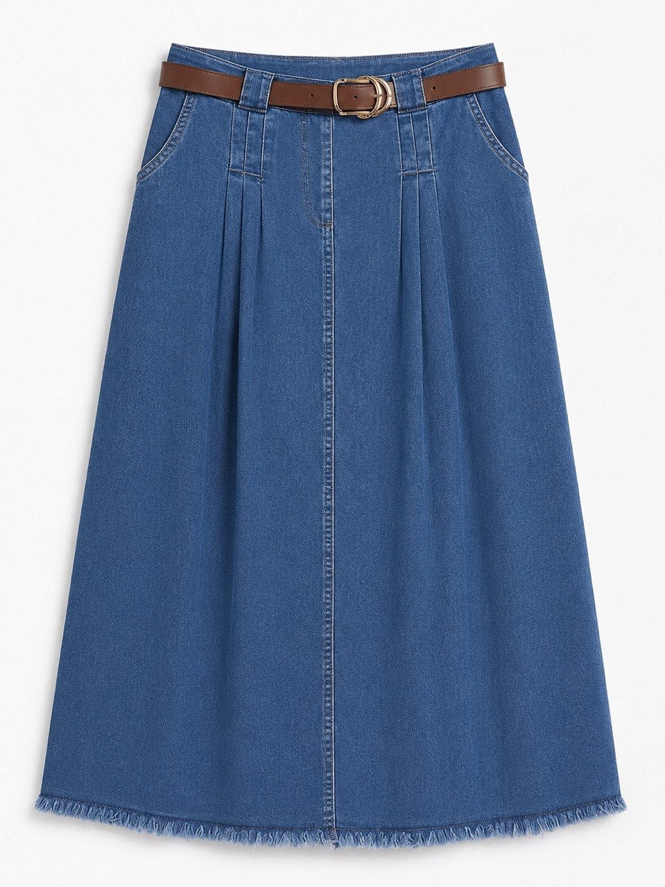 Skirt Jeans With Belt