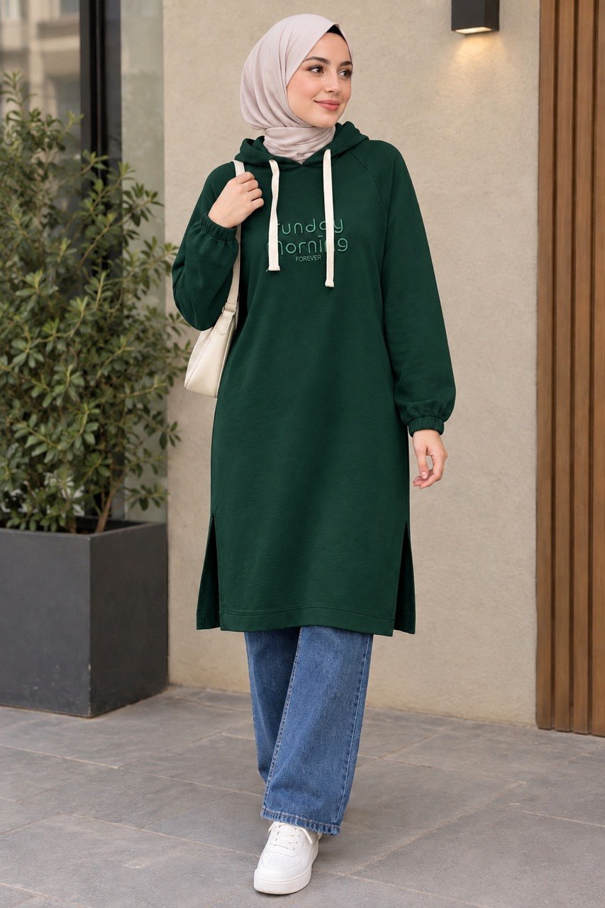 Sunday Morning Hooded Tunic