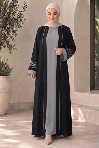 Belted Kimono Two-Piece Abya