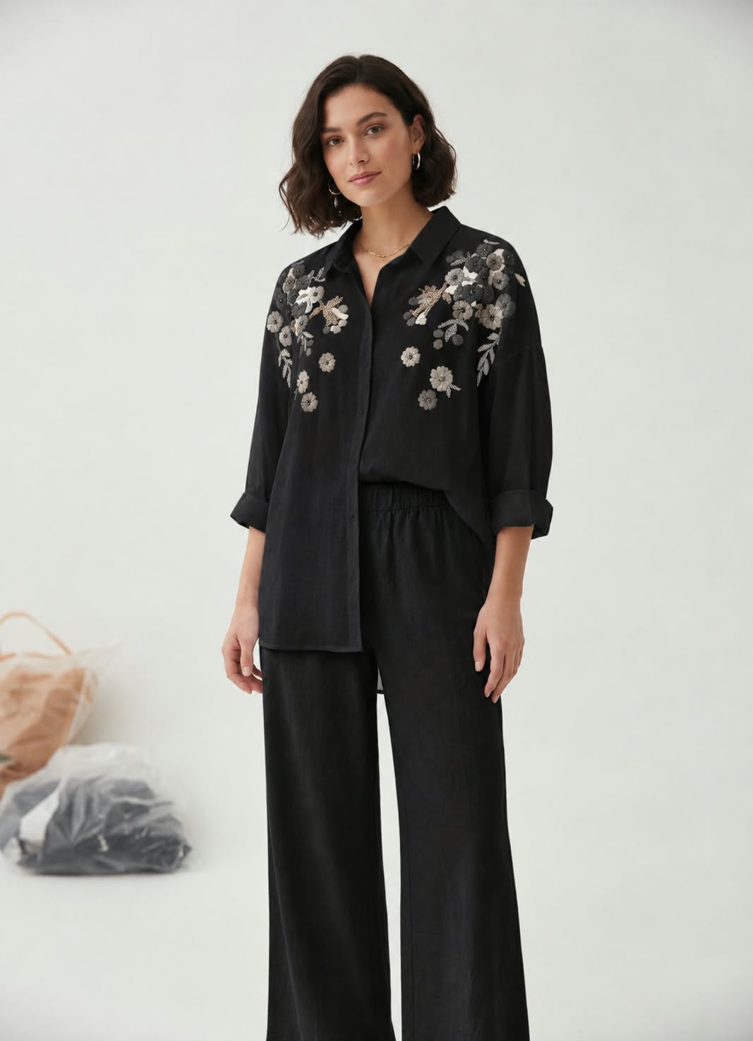 Comfortable wide leg pants