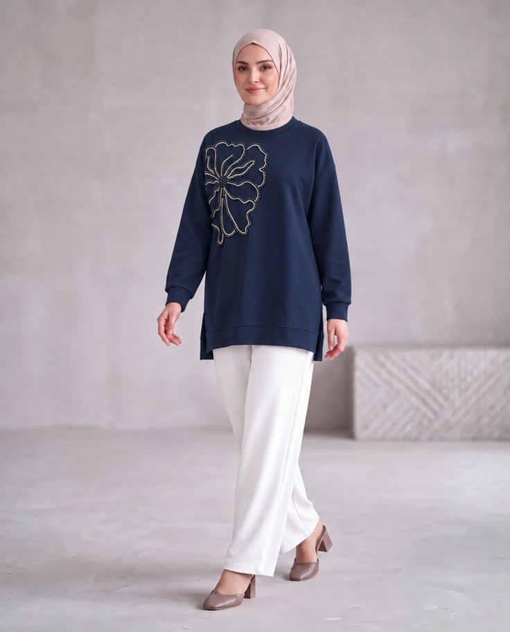 Oversized Flora Blouse