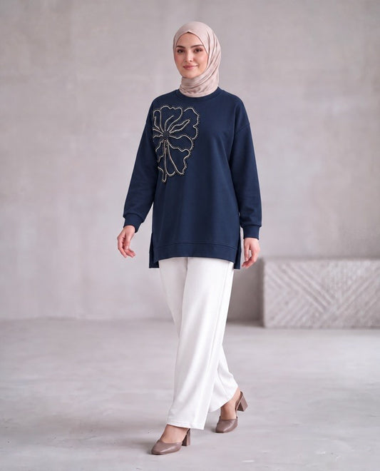 Oversized Flora Blouse