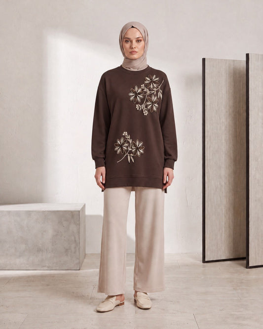 The Flora Motif Blouse