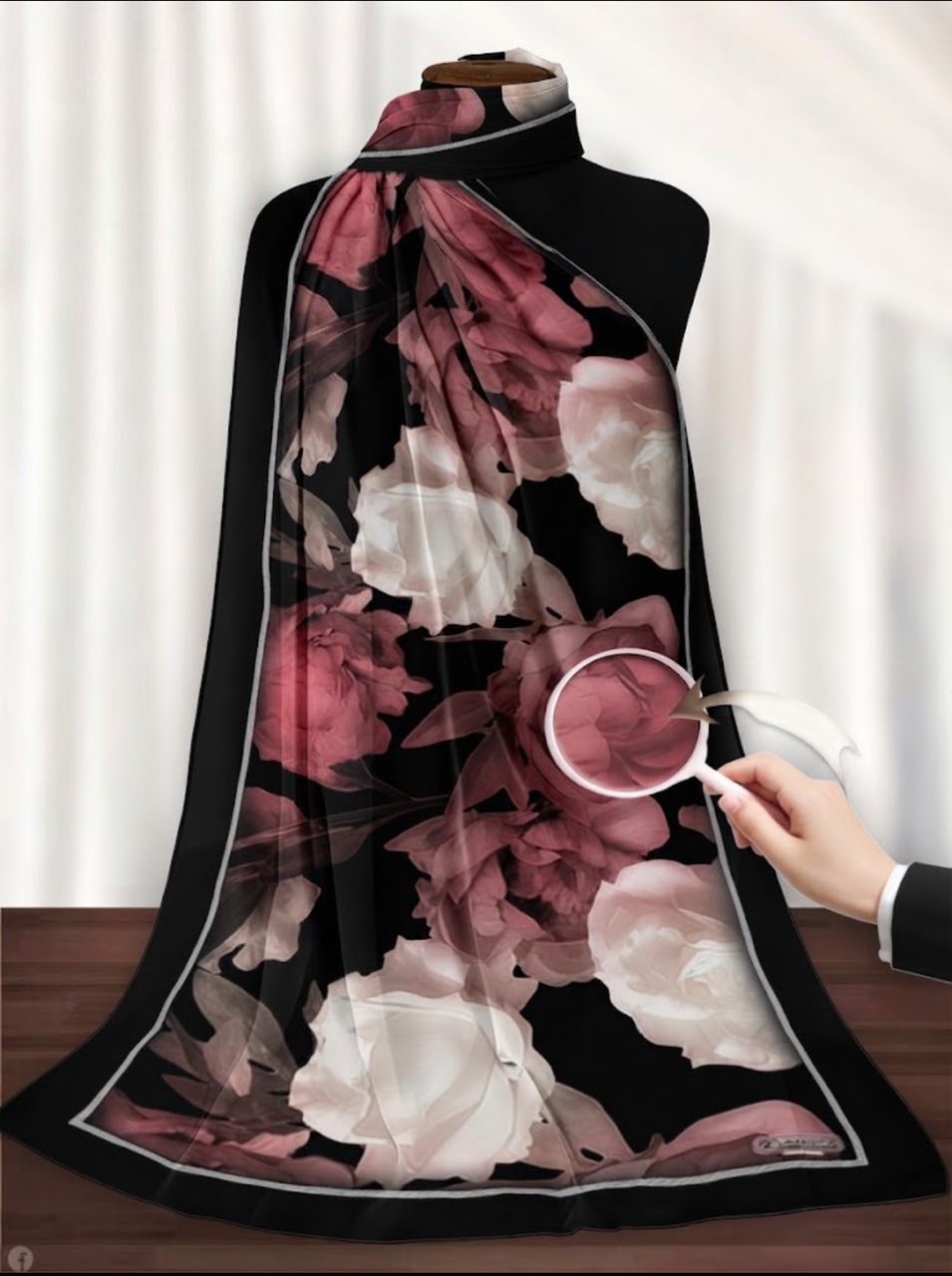 Crepe Chiffon With Different Pattern