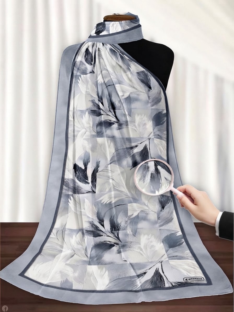 Crepe Chiffon With Different Pattern