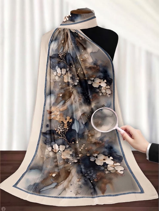Crepe Chiffon With Different Pattern 2