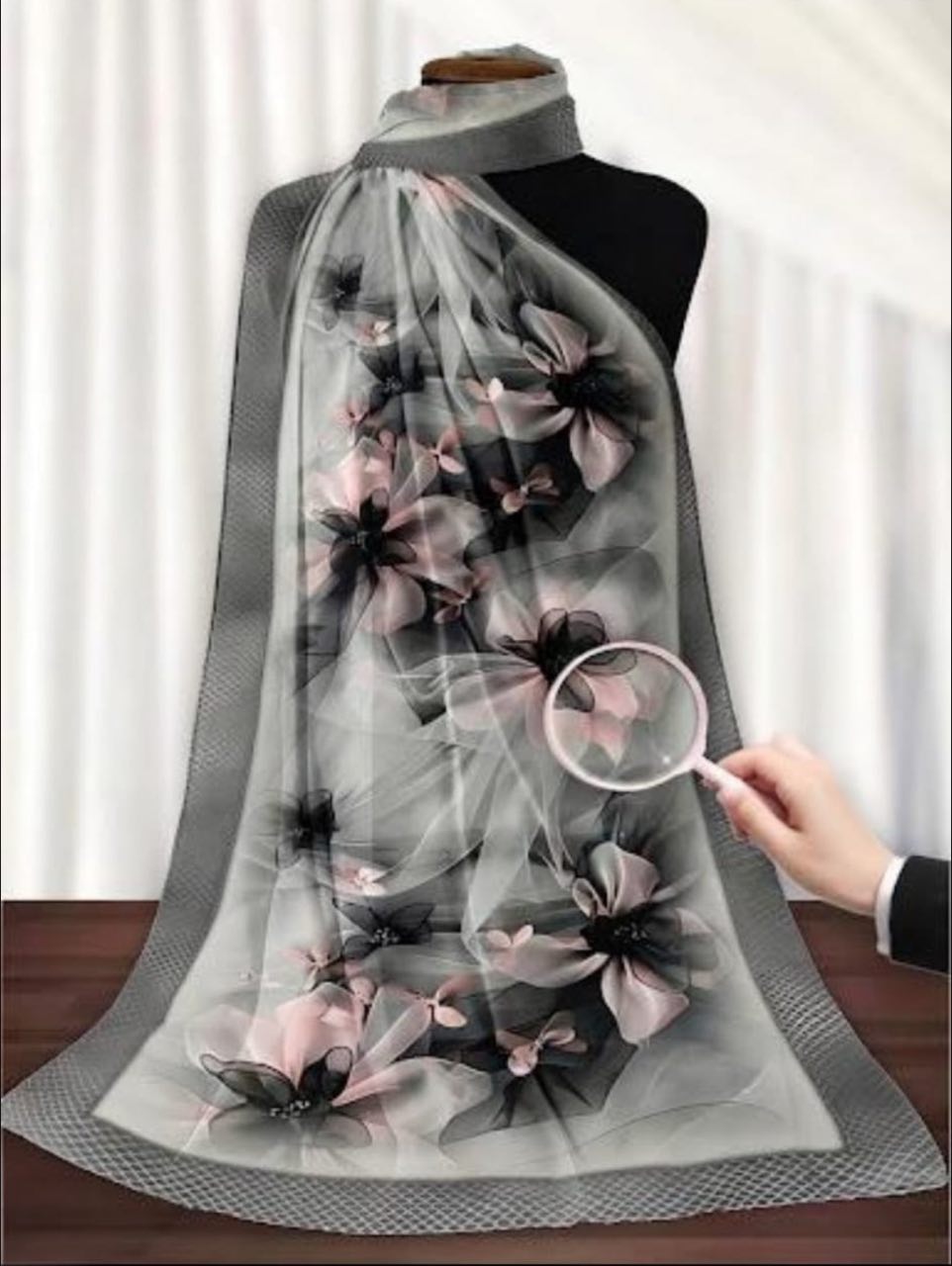 Crepe Chiffon With Different Pattern 2