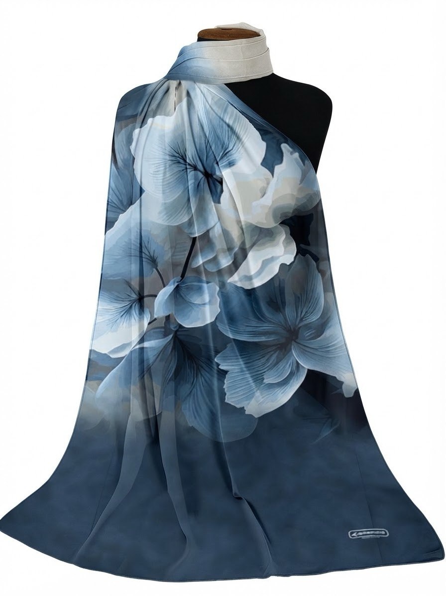Crepe Chiffon With Different Pattern