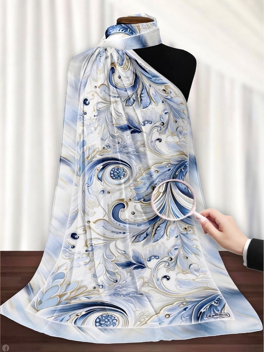 Crepe Chiffon With Different Pattern