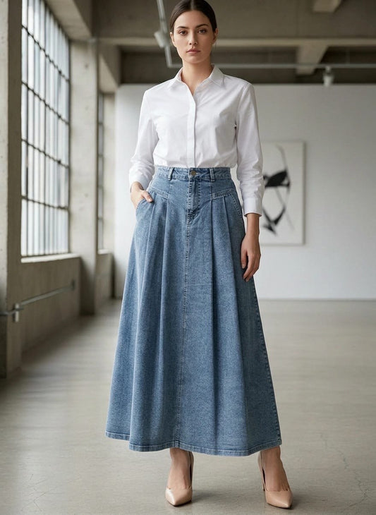 Denim Skirt