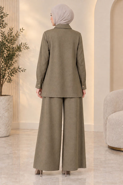 Belted Urban Elegance Set