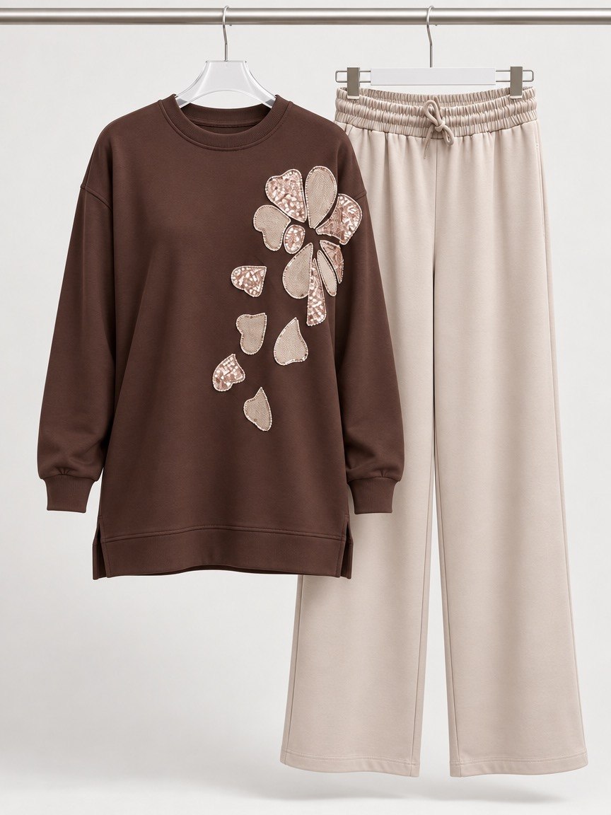 Elastic Waist Casual Pants