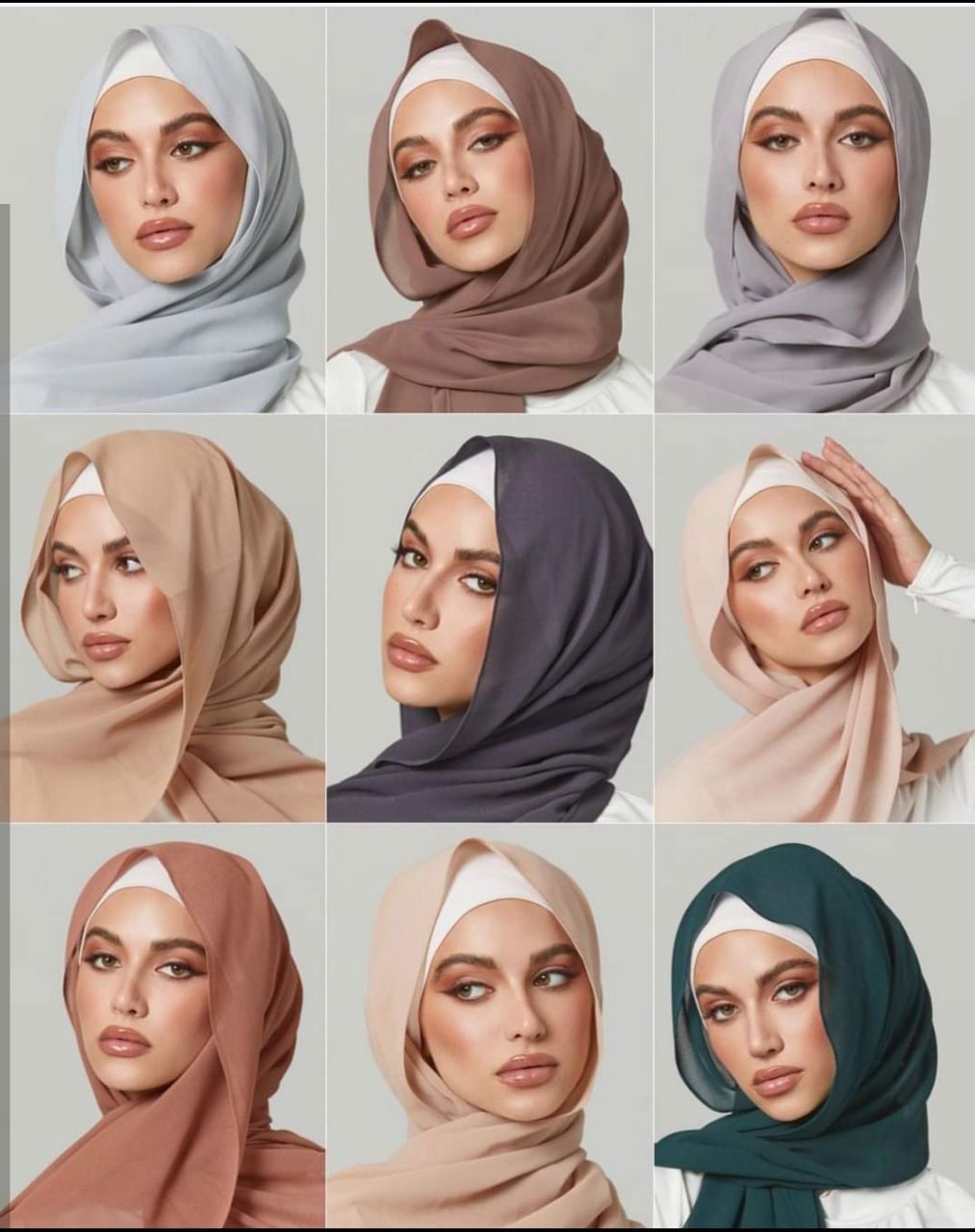 Hijab chiffon