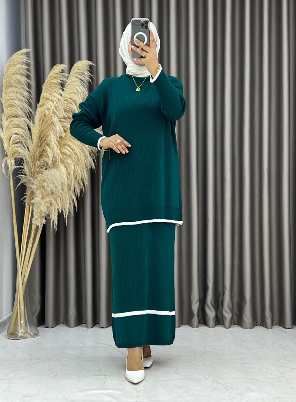 Comfort Modest skirt set