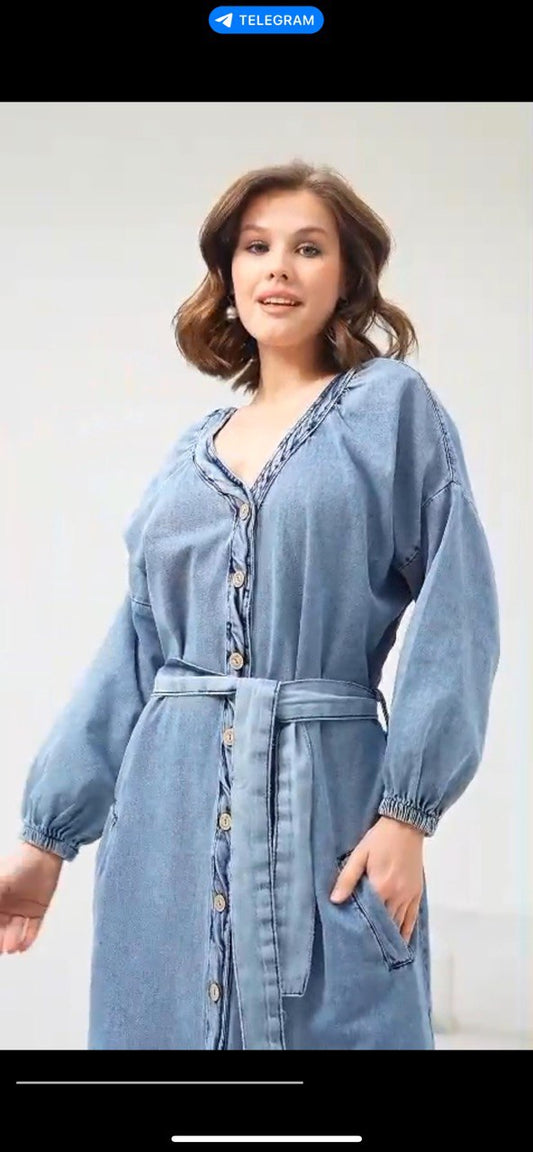 Lily jeans dress