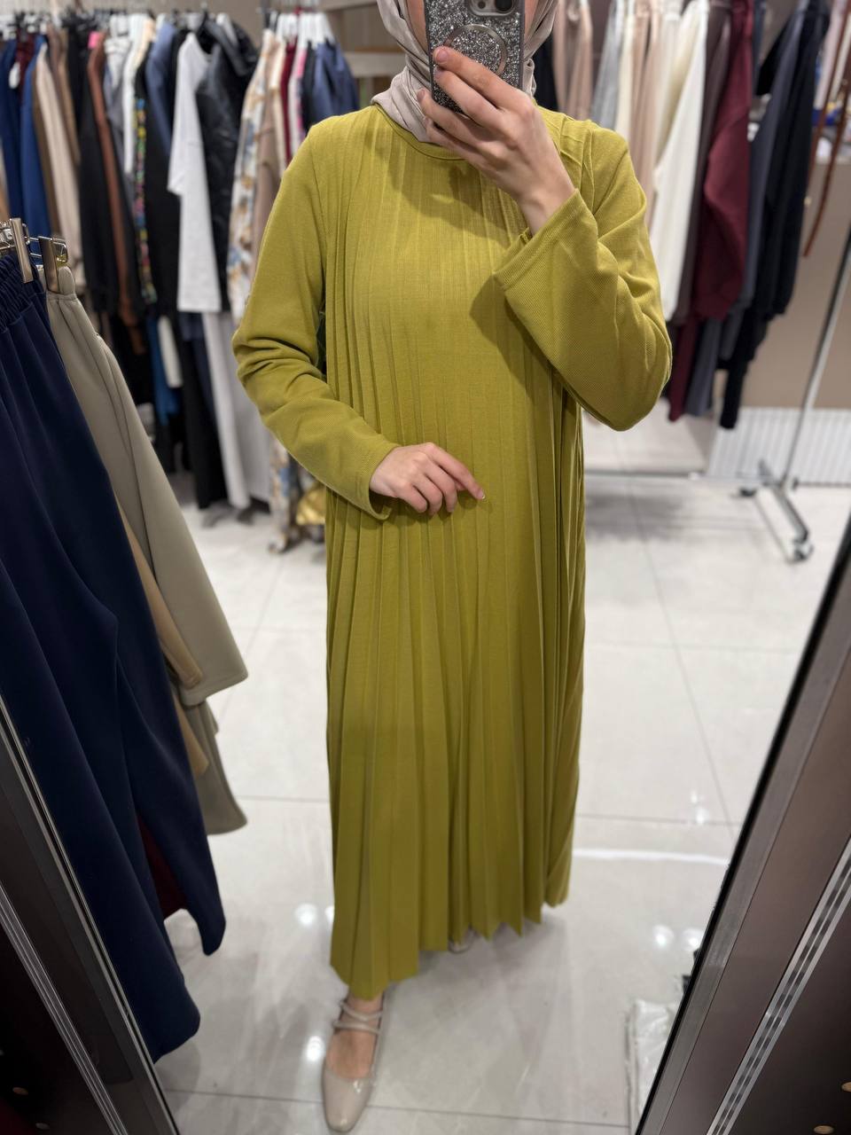 Elegant long sleeve dress