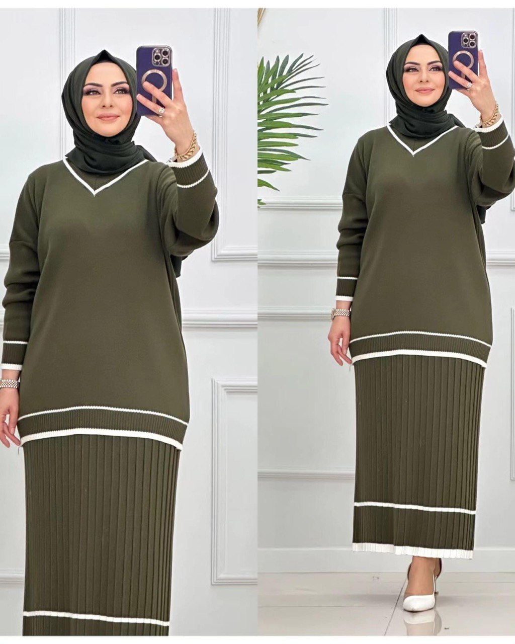 Ensembe modes elegante et decontractee