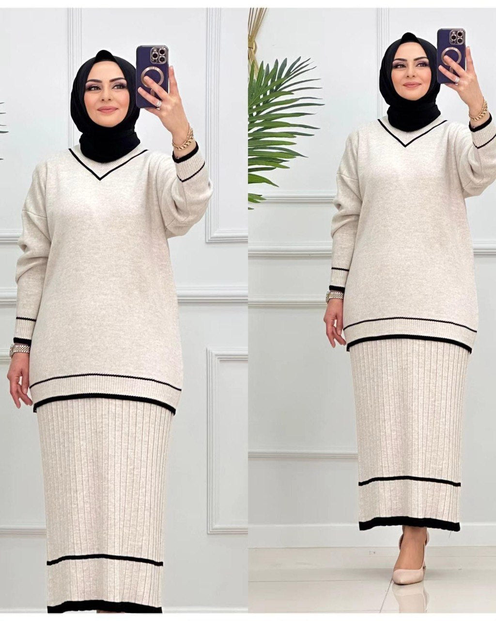 Ensembe modes elegante et decontractee