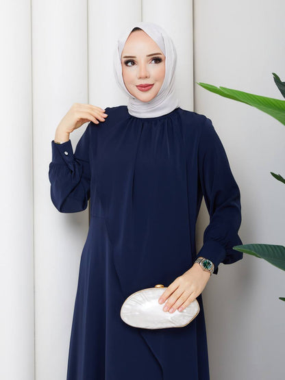 Elegant Two-Piece Set .Long Top and matching skirt for a refined , modest look " Ramadan Collection "