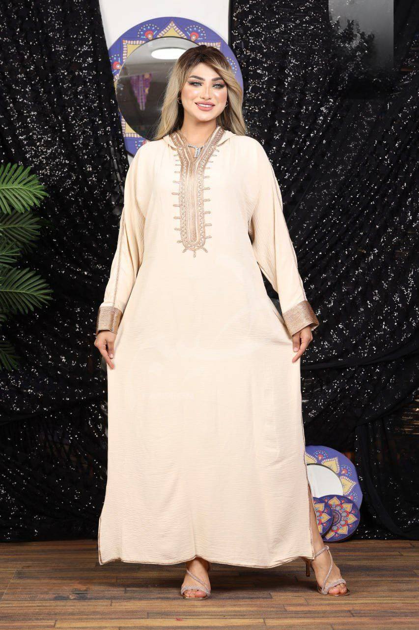 Hooded Jalabiya " Ramadan collection "