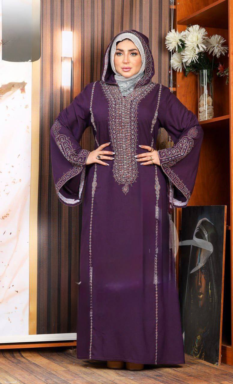 Elegant Royal Hooded Jalabiya " Ramadan collection "