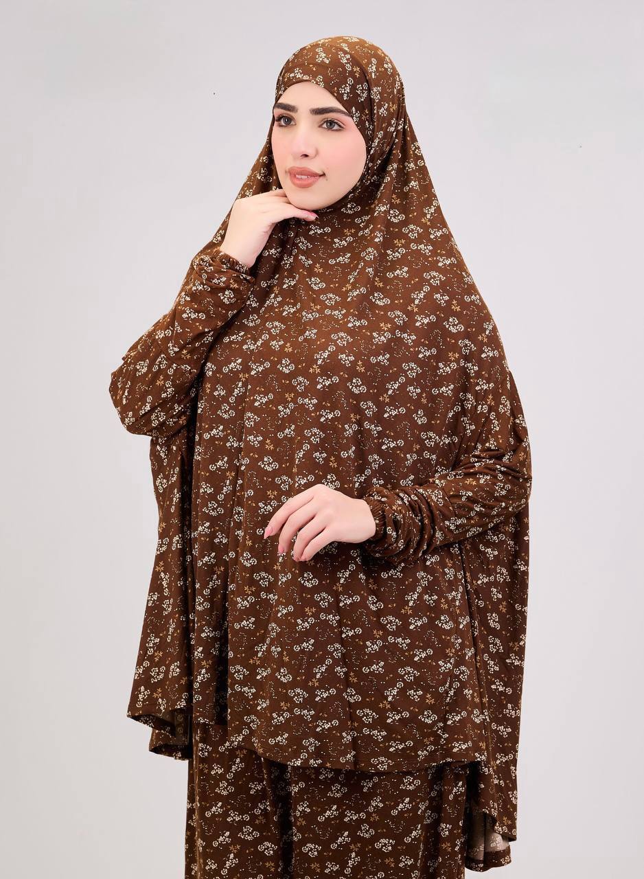 Two-Pieces Floral Prayer Set