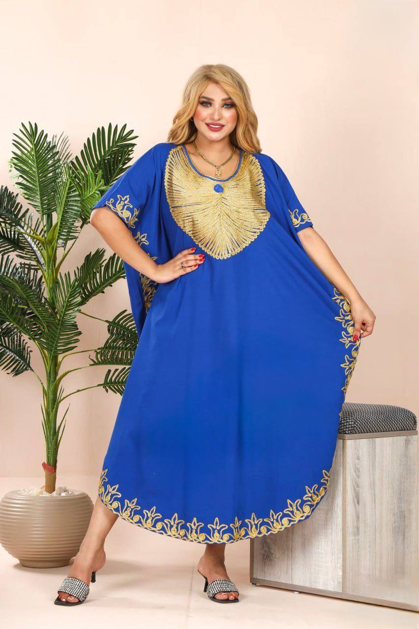 Royal Blue Jalabiya Free size