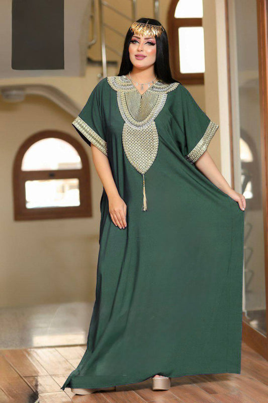 Elegant Embroidered Jalabiya