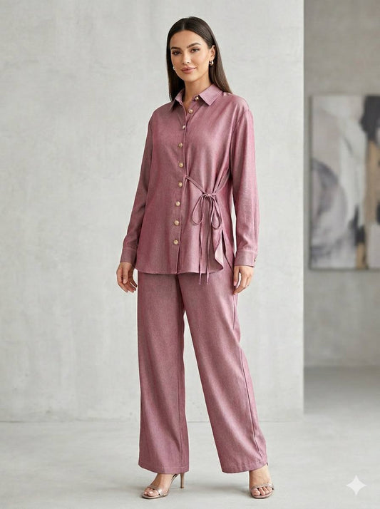 Elegant & Detailed Two- Pieces Set