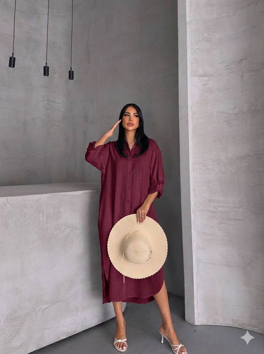 Midi Shirt Dress