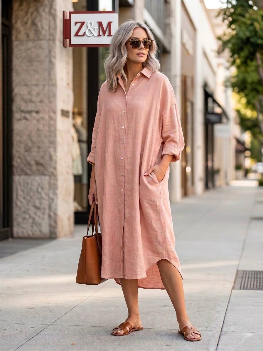 Relaxed Fit shirt Dress
