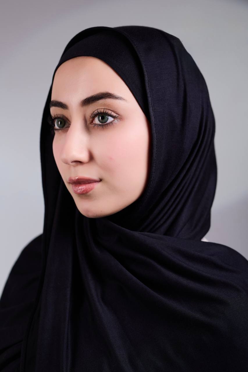 Two piece Jersey Cotton hijab with bandana