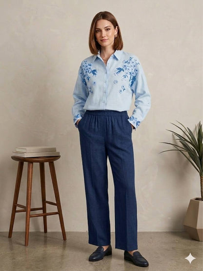 Comfortable wide leg pants
