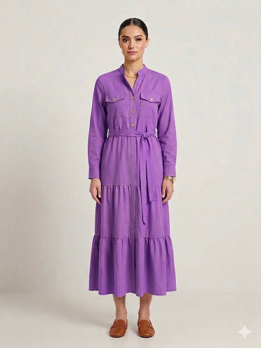 Midi Dress with pockets