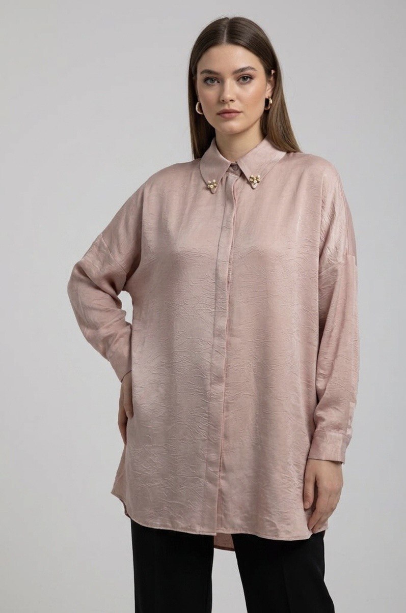 Elegant Satin Shirt