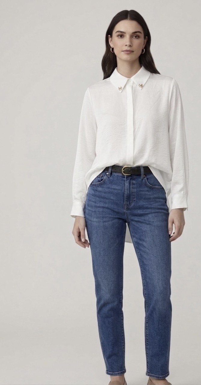 Elegant Satin Shirt