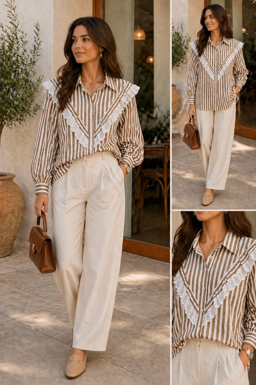 Vintage Elegant Blouse