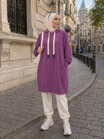 Long Comfy Hoodie