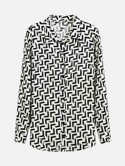 Monochrome Chic Shirt